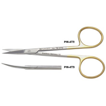 PADGETT Hood Iris Scissors, 4-1/2" (114mm), Straight, Sharp, Tungsten Carbide. MFID: PM-4772