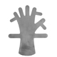 PADGETT Framer Hand Shaped Splint, Lead, Infant Size, Length= 10-1/4" (260 mm), Width= 7" (178 mm). MFID: PM-4835