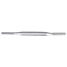 PADGETT Fomon Rasp, Double-Ended, Fine Teeth, Flat & Convex, Reverse Cutting, Length= 8-1/2" (216 mm), Width= 7.5 mm. MFID: PM-4880