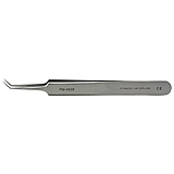 PADGETT Micro Surgical Forceps (Jeweler's Forceps), 4-3/8" (110mm), Angled. MFID: PM-4928