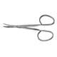 PADGETT Kaye Blepharoplasty Scissors, Ribbon Type, 4-1/4" (107mm), Curved, Serrated. MFID: PM-4955