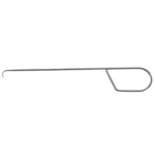 PADGETT Mammaplasty or Mastectomy Hook, Extra Large, Sharp, Length= 7-1/2" (191 mm), Hook= 10 mm. MFID: PM-503