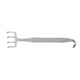 PADGETT Freeman Rhytidectomy Retractor, 7" (178mm), 4 Sharp In-Line Prongs. MFID: PM-509IL