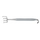 PADGETT Freeman Face Lift Retractor, 4 Sharp Petite, Offset Prongs, Length= 7" (178 mm), Width= 7/8" (22 mm). MFID: PM-519