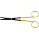 PADGETT Metzenbaum Dissecting Ceramic Scissors, SuperCut, Tungsten Carbide, Curved, L= 5-1/2" (140 mm). MFID: PM-5SC180CTC