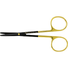 PADGETT Strabismus Ceramic Scissors, SuperCut, Tungsten Carbide, Curved, L= 4-1/2" (114 mm). MFID: PM-5SC314CTC