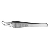 PADGETT Brown-Adson Angular Tipped Tissue Forceps, 9x9 Side Grasping Teeth, Length= 4-3/4" (121 mm). MFID: PM-6126