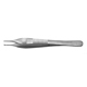 PADGETT Adson Light Touch Tissue Forceps (Narrow Handles), Delicate, 1x2 Teeth, Length= 4-3/4" (121 mm). MFID: PM-6127