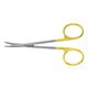 PADGETT Blepharoplasty Scissors, Tungsten Carbide, 4-1/2" (113mm), Curved, Serrated. MFID: PM-6435