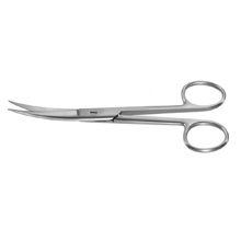 PADGETT Converse Dissecting Scissors, Curved, Sharp, Length= 5-1/2" (140 mm). MFID: PM-6550