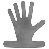PADGETT Brueckmann Orthopedic Hand, Lead, Reusable, Length= 10-3/4" (273 mm), Width= 9-1/2" (241 mm). MFID: PM-710