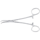 PADGETT Dandy Forceps, 4-3/4" (120mm), Curved Sideways, Cross Serrated Jaws. MFID: PM-7103