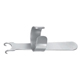 PADGETT Swivel Double Hook/Retractor, 2 Sharp Prongs with Swivel Ring, Length= 3-1/2" (89 mm), Width= 10 mm. MFID: PM-886