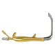 PADGETT TBTS-Style Retractor, Fiber Optic, 150mm x 30mm Blade, with Suction Port, with Teeth. MFID: PM-899FO