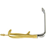PADGETT TBTS-Style Endoplastic Retractor with Suction Port Without Teeth, Length= 9" (229 mm), Blade= 190 mm. MFID: PM-905