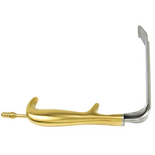 PADGETT TBTS-Style Endoplastic Retractor with Suction Port Without Teeth, Length= 9" (229 mm), Blade= 190 mm. MFID: PM-905