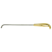 PADGETT TBTS-Style Angulated Breast Dissector, Short Pattern, Length: 13" (33 cm), Hockey-Stick Blade. MFID: PM-910