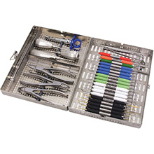 MILTEX 22 Instrument Oral Surgery Cassette. MFID: STD222