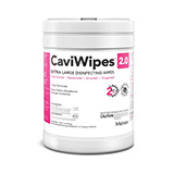 CaviWipes 2.0 Disinfecting Wipes, EXTRA LARGE, 65 wipes/canister, (9" x 12"), 12 caninsters/cs. MFID: 14-1150