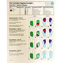 Foot Screening Forms for use with Touch-Test Sensory Evaluators. MFID: NC12749