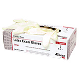 Pro Advantage Latex Exam Glove, Powder Free (PF), MEDIUM, 100/bx, 10bx/cs. MFID: P359103