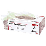 Pro Advantage Vinyl Exam Glove, Powder Free (PF), LARGE, 100/bx, 10bx/cs. MFID: P359404