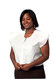 Pro Advantage Exam Cape, Tissue/ Poly/ Tissue, 30" x 21", White, Front/ Back Opening. MFID: P750013