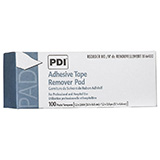 PDI Adhesive Tape Remover Pad, 1.2" x 2.6", 100/bx, 10 bx/cs. MFID: B16400