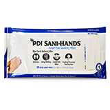 PDI SANI-HANDS Bedside Pack, 8.4" x 5.5", 20/pk, 48 pk/cs. MFID: P71520