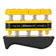 GripMaster REHAB Hand/Finger Exerciser- Yellow (1.5 lbs / 0.7 kgs) X-Light. MFID: GMR-YL