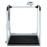 SECA 684 Wireless Multifunctional scale with handrail and fold up seat (800 lbs). MFID: 6841321107
