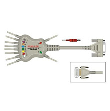 Schiller 10-Lead Patient Stress Cable, 3.5 meters, Clip Type, AHA. MFID: 2.400104