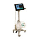 Schiller Sunken Base Rolling Stand with Basket and Rubber Case Adapter for Cardiovit FT-1 ECG. MFID: RS010-SBRS