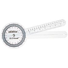 Jamar 6" E-Z Read Plastic Goniometer. MFID: 7539