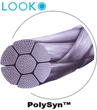 LOOK 3-0 PolySyn Plastic Surgery Suture, Violet Braided, 27"/70cm, T, 26mm 1/2 Circle. MFID: 316B