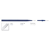 Surgical Specialties Sharptome Crescent Blade/ Tip, Straight, 2.0mm, Sterile Disposable Individually Wrapped, 6/bx. MFID: 74-5000