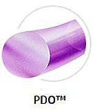 SURGICAL SPECIALTIES PDO Suture, Violet Mono, Precision Reverse Cutting, 4-0, 18", 19mm, 3/8 Circle. MFID: R513N