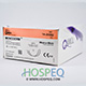 QUILL Monoderm Suture, Reverse Cutting, 0, 45cm x 45cm, 36mm, 1/2 Circle. MFID: YA-2035Q