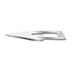 Swann Morton Carbon Steel Blade, Sterile, Size 11, 100/bx. MFID: 00SM11