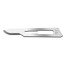 Swann Morton Carbon Steel Blade, Sterile, Size 15T, 100/bx. MFID: 00SM15T