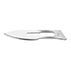 Swann Morton Carbon Steel Blade, Sterile, Size 18, 100/bx. MFID: 00SM18