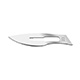 Swann Morton Carbon Steel Blade, Sterile, Size 23, 100/bx. MFID: 00SM23