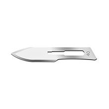 Swann Morton Carbon Steel Blade, Sterile, Size 40, 100/bx. MFID: 00SM40