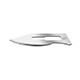 Swann Morton Carbon Steel Blade, Sterile, Size 6, 100/bx. MFID: 00SM6