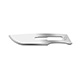 Swann Morton Stainless Steel Blade, Sterile, Size 10, 100/bx. MFID: 01SM10