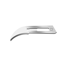 Swann Morton Stainless Steel Blade, Sterile, Size 12, 100/bx. MFID: 01SM12