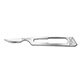 Swann Morton Stainless Steel Blade, Sterile, Size 15C, 100/bx. MFID: 01SM15C