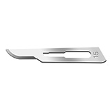 Swann Morton Carbon Steel Blade, Non-Sterile, Size 15, 100/bx. MFID: 02SM15