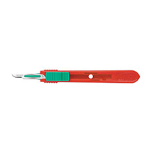 Cincinnati Safety Scalpel, Stainless, Non-Sterile, Size 15, 50/bx. MFID: 06S15