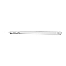 Swann Morton Long Scalpel Handle, Stainless, Size 3. MFID: 073L